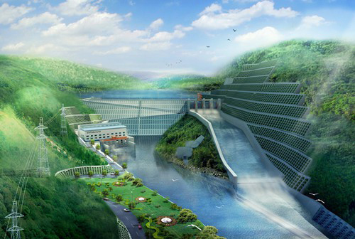 荣昌老挝南塔河1号水电站项目